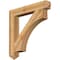 Ekena Millwork Westlake Arts & Crafts Rough Sawn Bracket, Western Red Cedar, 6"W x 42"D x 42"H BKT06X42X42WTL03RWR - alternate 1